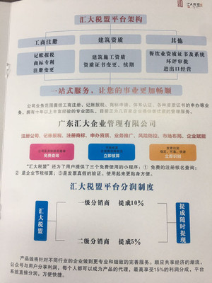 廣東匯大企業(yè)管理代理記賬報(bào)稅等項(xiàng)目 工商注冊(cè)